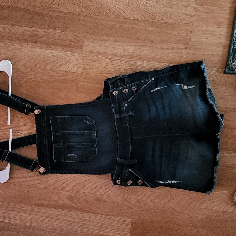 Women's Denim Bible shorts.